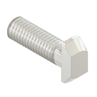 MODULAR SOLUTIONS ZINC PLATED FASTENER&lt;br&gt;M8 X 20 HAMMER HEAD SCREW